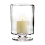 Nantucket Large Hurricane 9\ 9\ Height x 6.25\ Diameter
92 Ounces
Materials:  Glass

Care & Use:
Clean with glass cleaner and a soft cloth.
Extinguish tapers and pillar candles when flame reaches two inches above the base.
Never leave burning candles unattended.
Do not expose glass to extreme heat changes, such as placing in the freezer. A shock in temperature can cause fractures.






